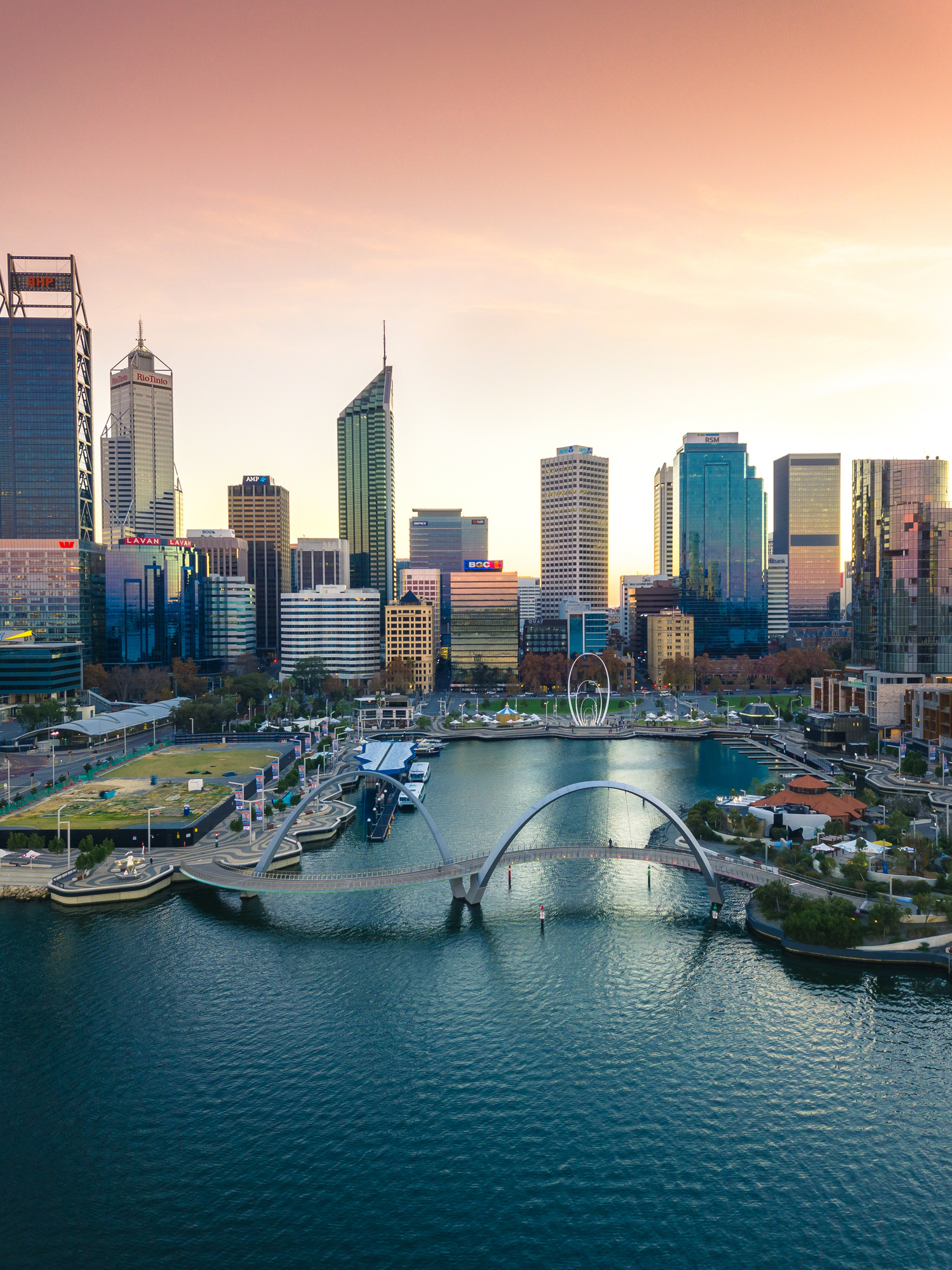 Perth CBD skyline